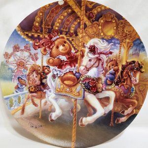 Vintage 1993 Teddy Bear Fair Crestley Collection Plate